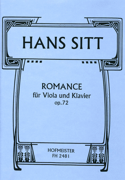 Romance, op. 72