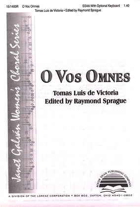 Book cover for O Vos Omnes