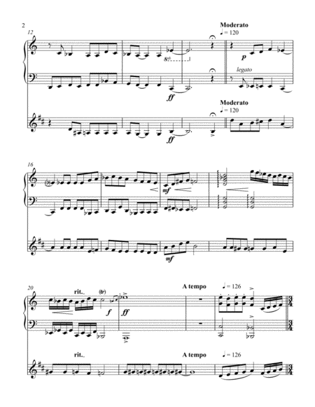Duet for Piano and B-flat Clarinet