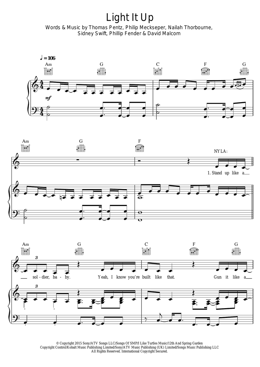 Light it up shop piano