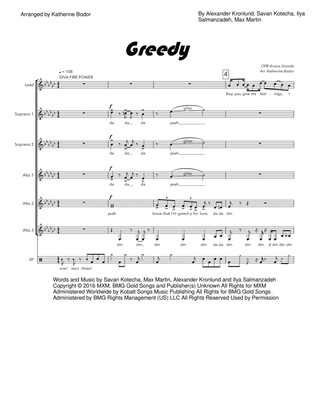 Book cover for Greedy
