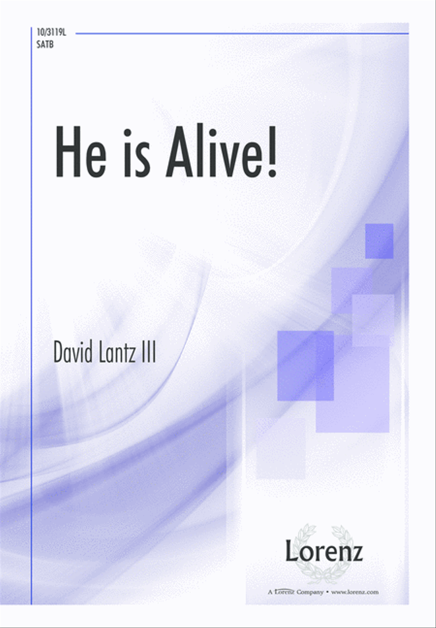 He Is Alive! 4-Part scores gallery preview page 1