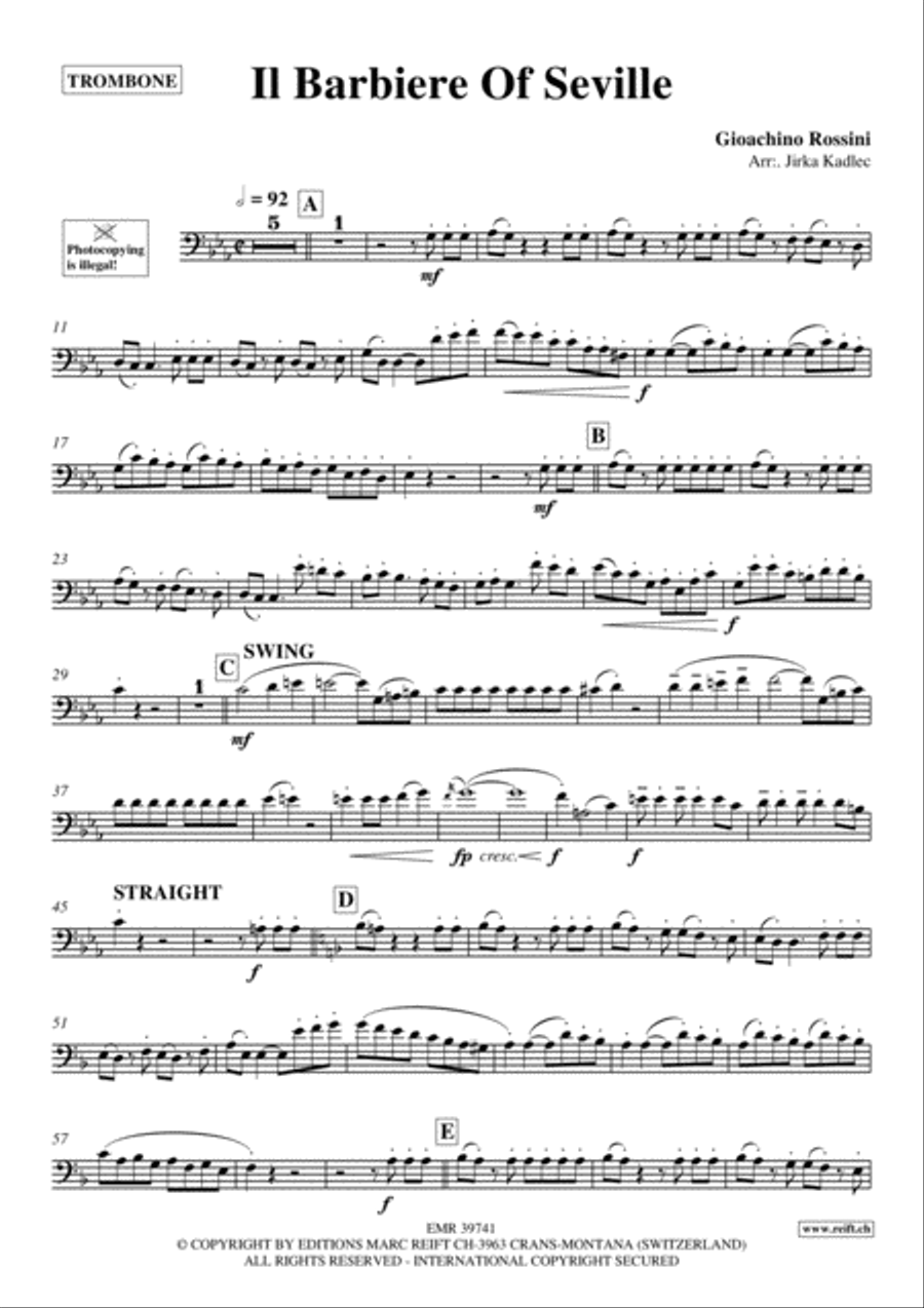 Il Barbiere Of Seville Il Barbiere Of Seville Piano Accompaniment scores gallery preview page 2