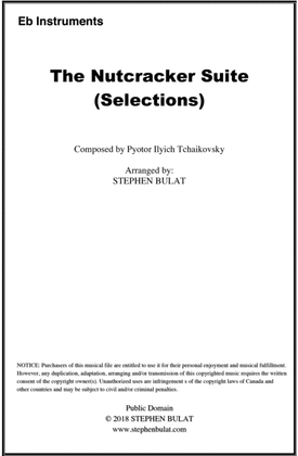 Book cover for The Nutcracker Suite (Selections) - Lead sheet (melody & chords) for Eb Instruments