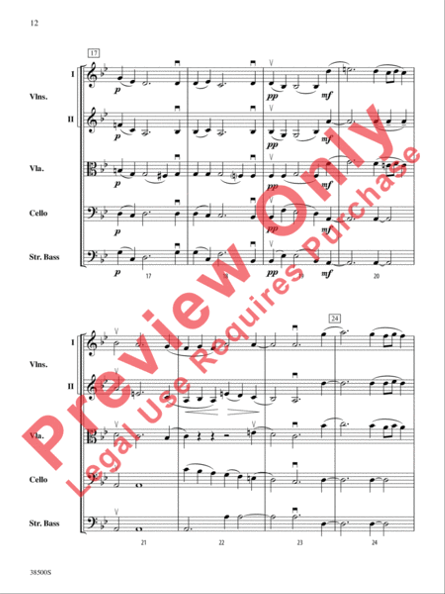 Nordic Suite String Orchestra scores gallery preview page 13