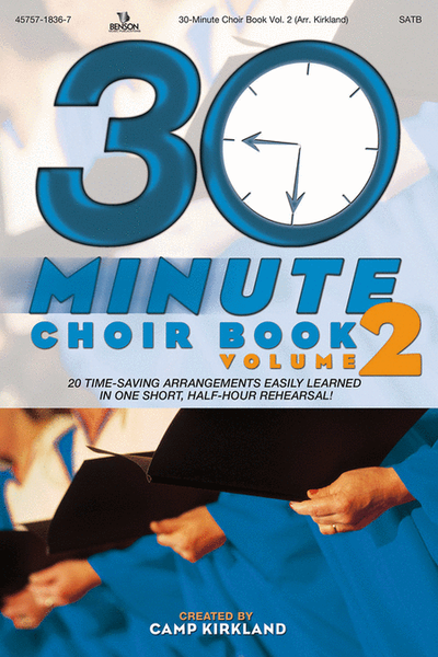 The 30 Minute Choir Book, Vol. 2 (Split Track CD) image number null