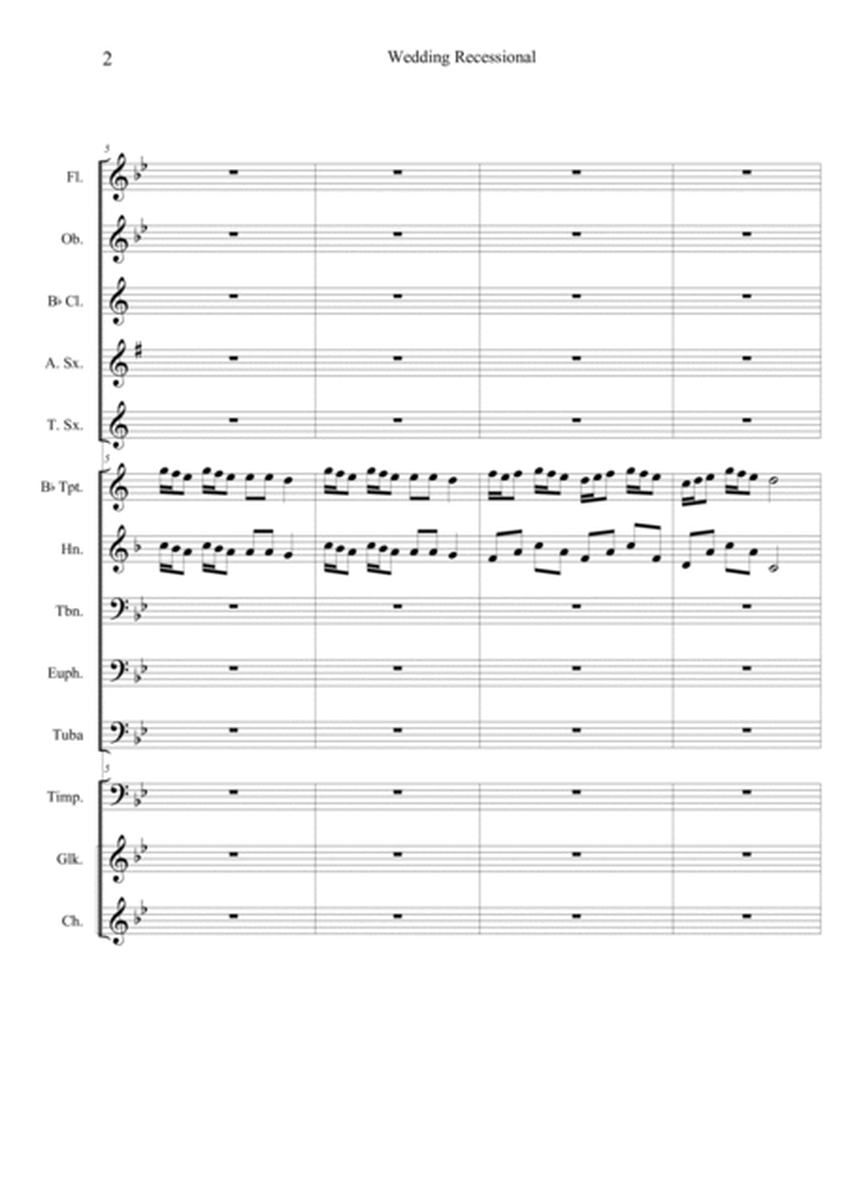 Wedding Recessional - Score and Parts image number null
