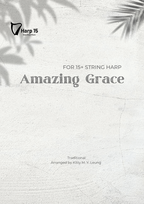 Amazing Grace - 15 string harp