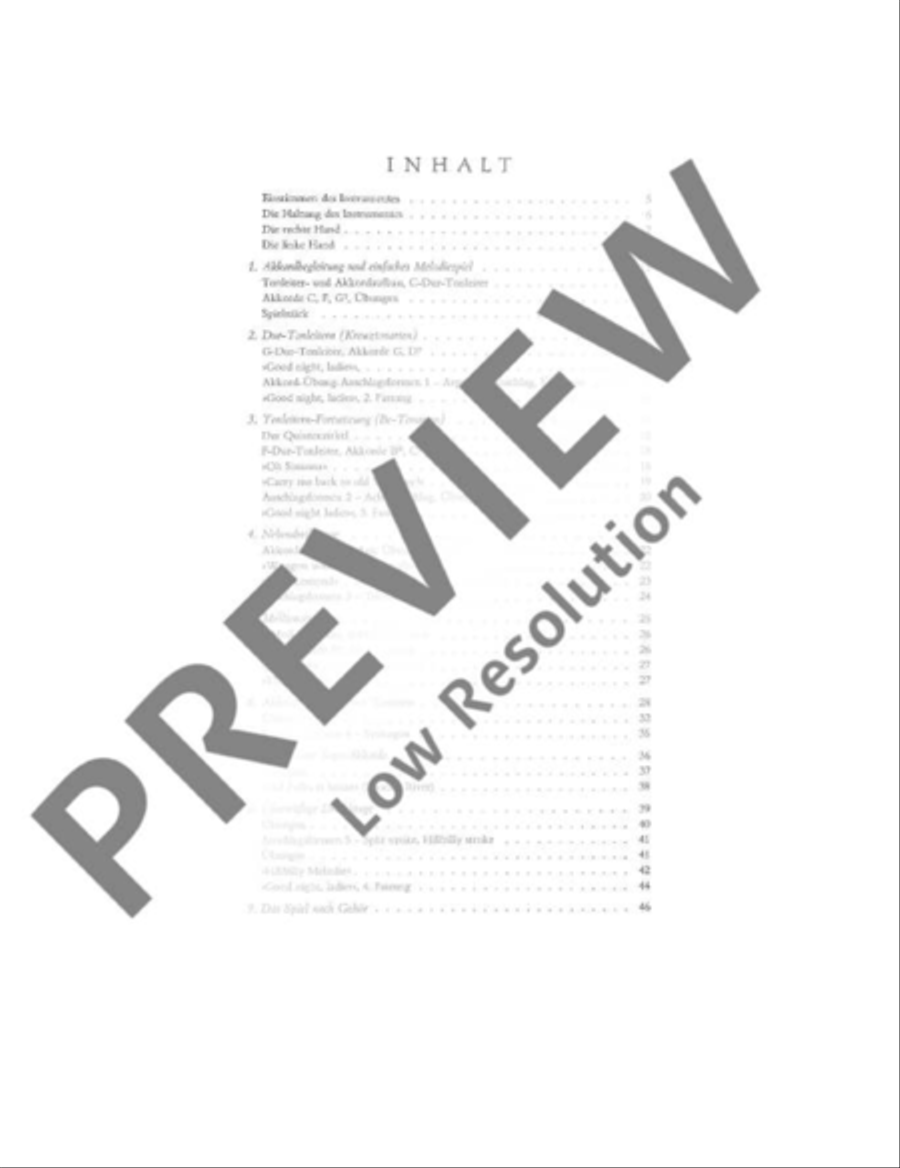 Method for Tenor Banjo Banjo scores gallery preview page 5