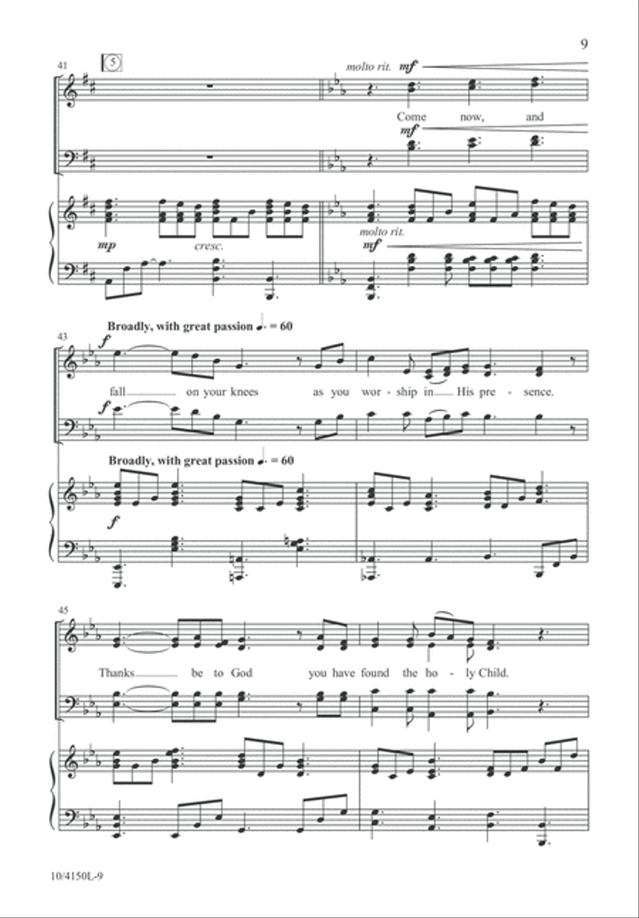 Fall on Your Knees 4-Part scores gallery preview page 9