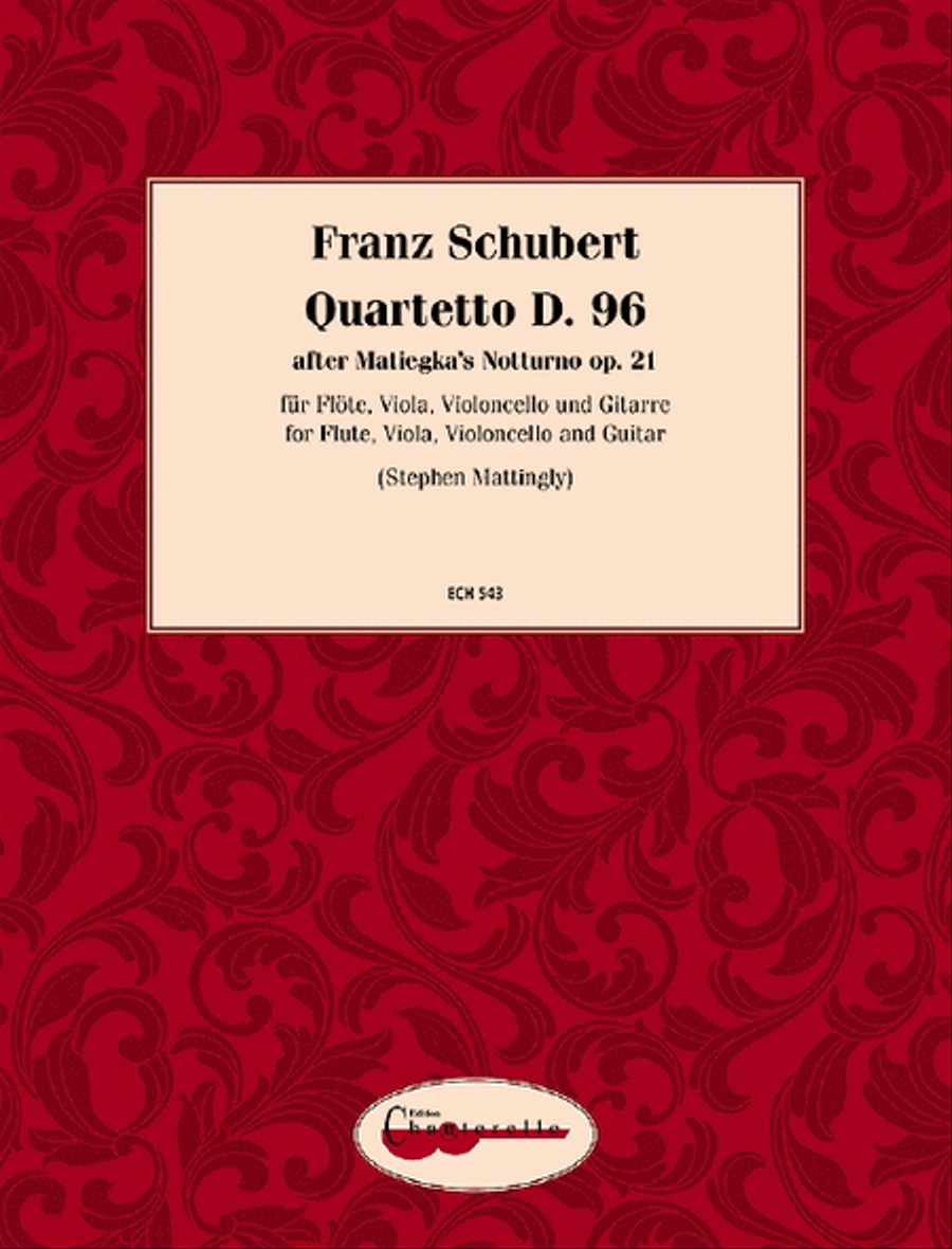 Quartetto after Matiegka's Notturno Flute scores gallery preview page 1