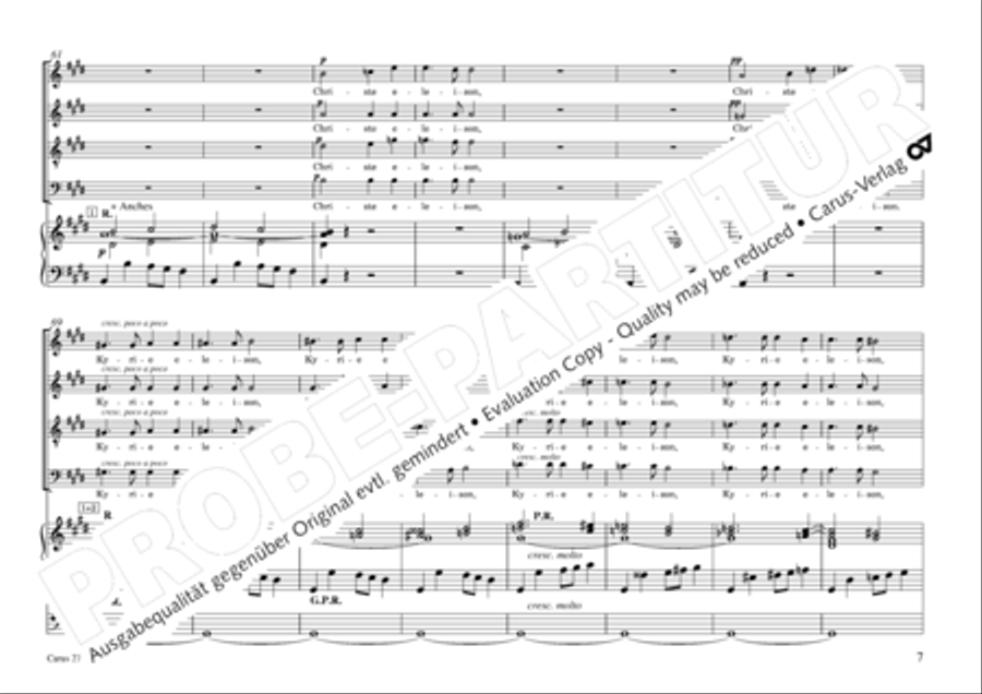 Messe solennelle en ut diese mineur 4-Part scores gallery preview page 8