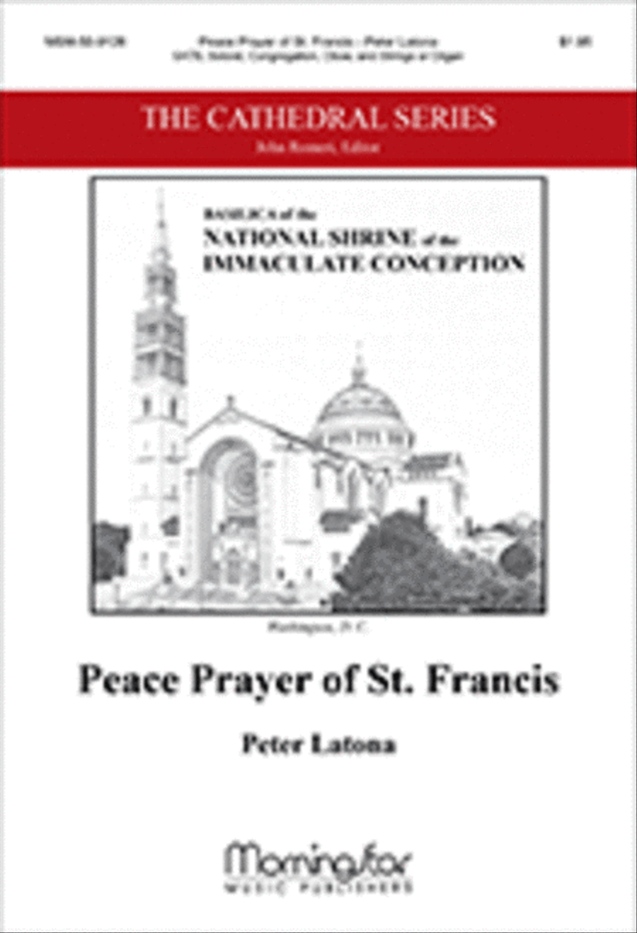 Peace Prayer of St. Francis 4-Part scores gallery preview page 1