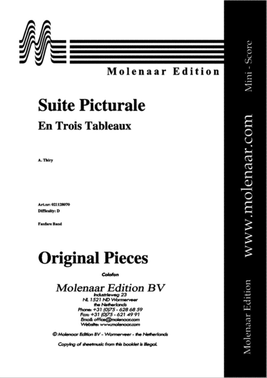 Suite Picturale Fanfare Band scores gallery preview page 2