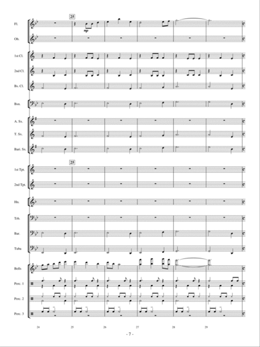 Sakura Concert Band scores gallery preview page 6