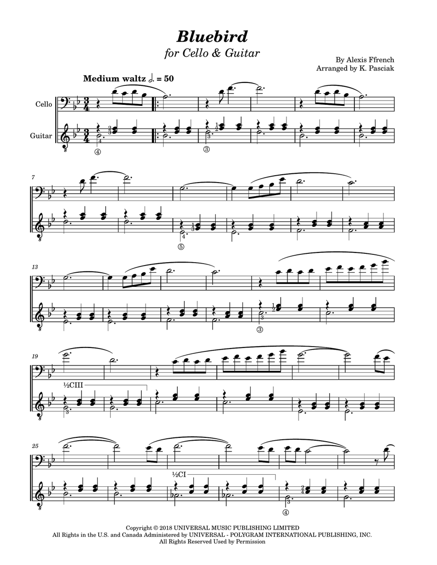 Bluebird String Duet scores gallery preview page 3
