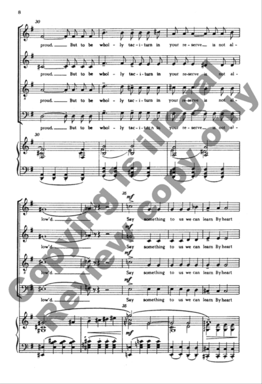 Choose Something Like A Star - SATB - From 