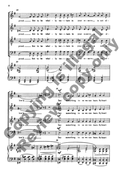Choose Something Like A Star - SATB - From "Frostiana" image number null