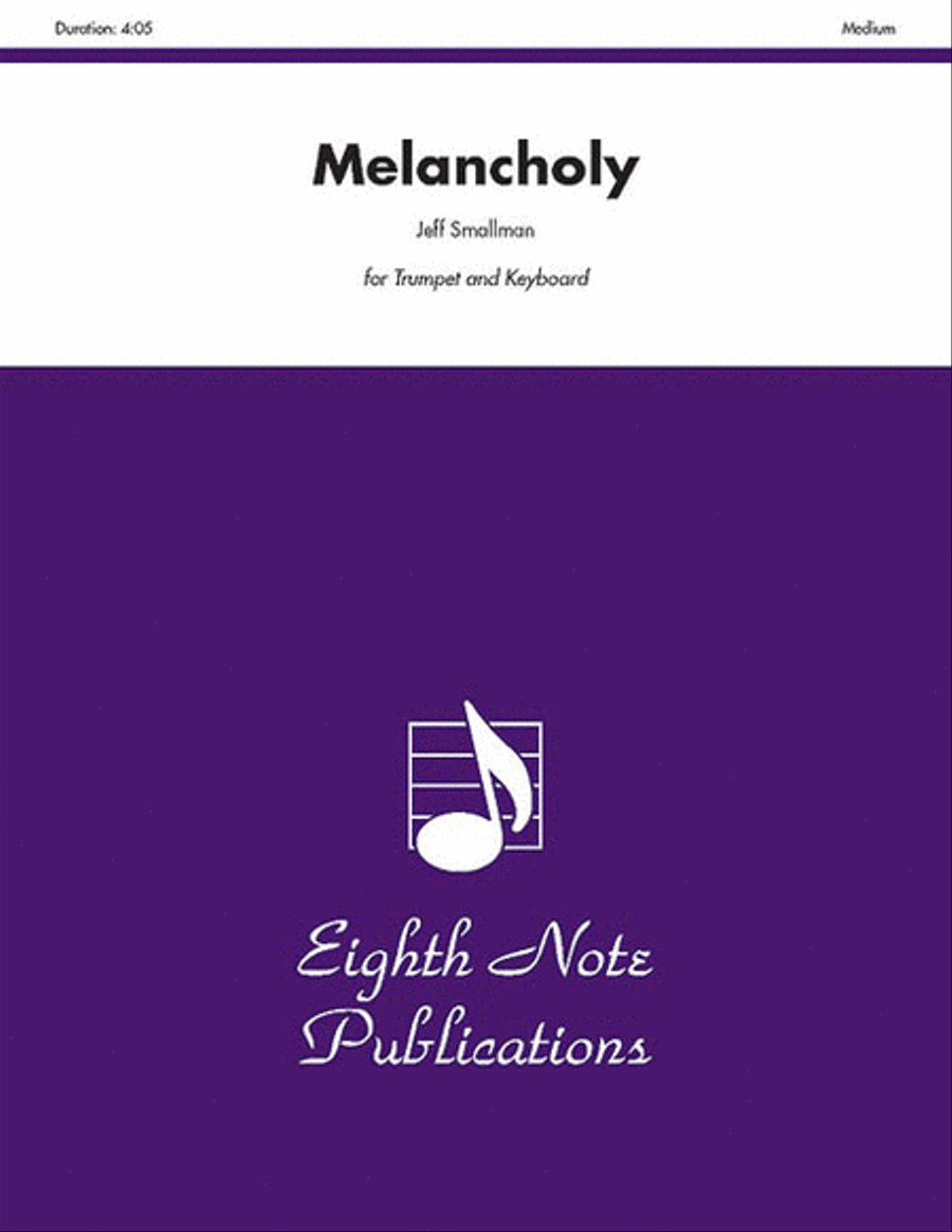 Melancholy Melancholy Small Ensemble scores gallery preview page 1