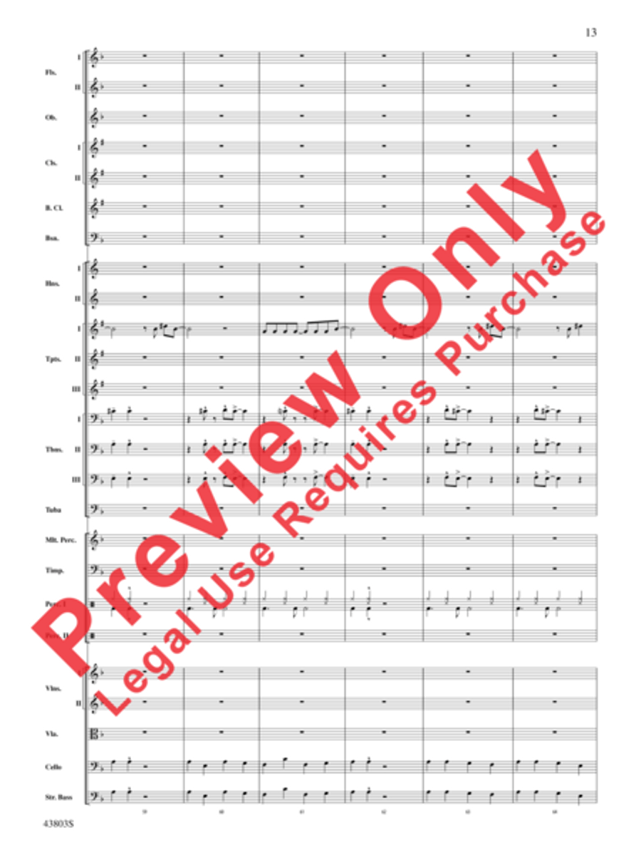 The Doors on Tour Full Orchestra scores gallery preview page 14