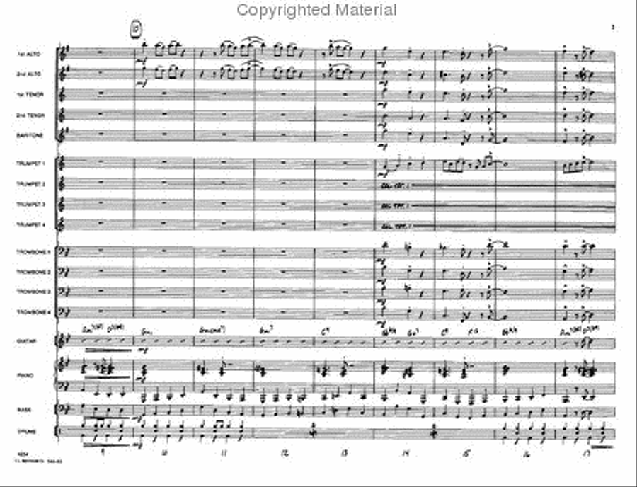 East Side Drive Jazz Ensemble - Sheet Music page 3