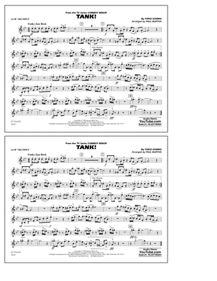 Tank! (from Cowboy Bebop) (arr. Murtha) - 1st Bb Trumpet