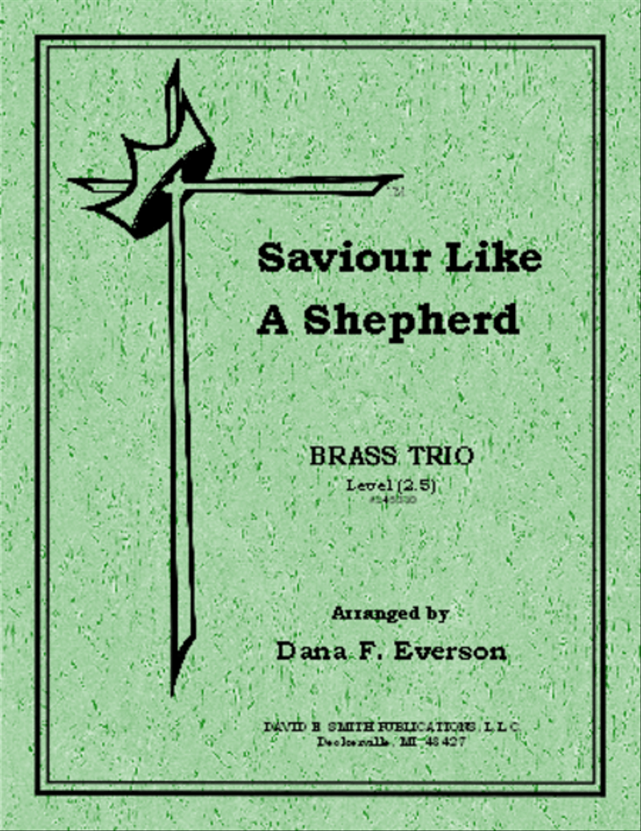 Savior, Like A Shepherd Lead Us Brass Trio scores gallery preview page 1