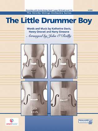 Book cover for The Little Drummer Boy (score only)