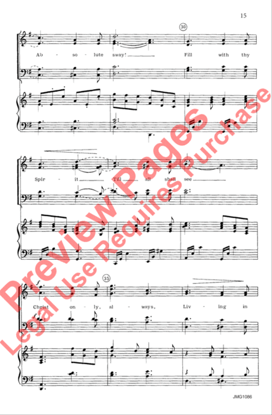 A Call to My People A Call to My People 4-Part scores gallery preview page 16