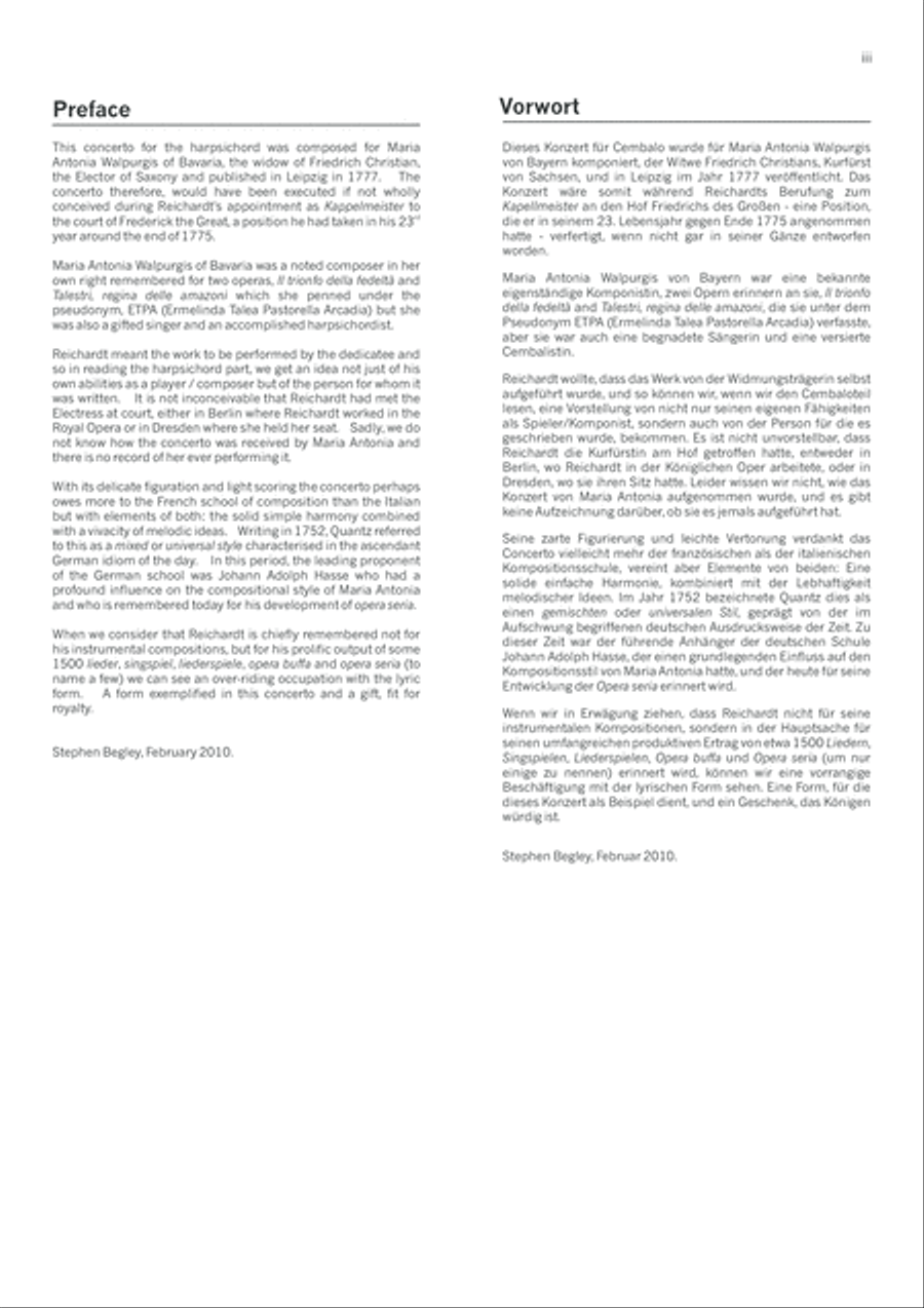 Cembalokonzert Cembalokonzert Orchestra scores gallery preview page 5