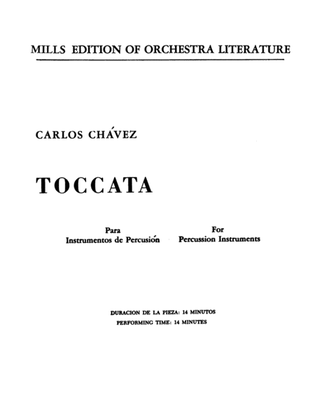 Toccata: Score