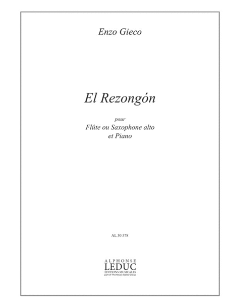 Gieco Enzo El Rezongon Flute Or Saxophone & Piano Book