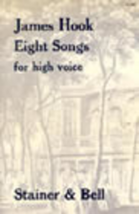 Book cover for Eight Songs for High Voice