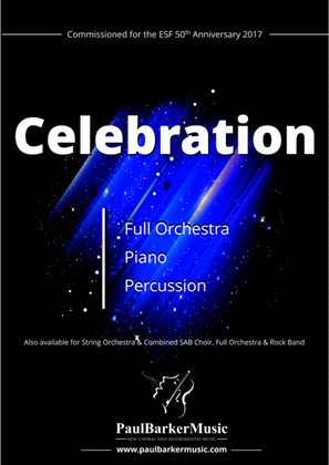 Book cover for Celebration (Full Orchestra)