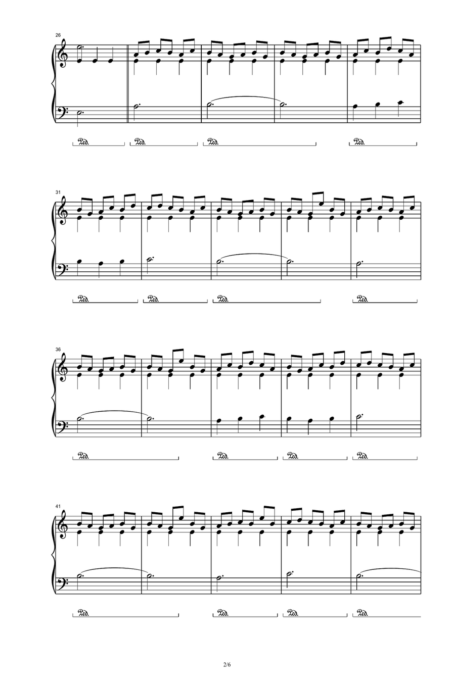 Day One Piano Solo scores gallery preview page 2
