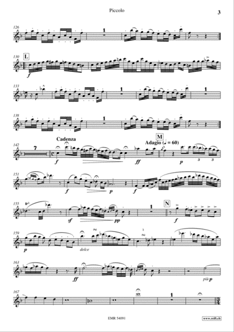 Concertino F Minor Concertino F Minor Piccolo scores gallery preview page 4
