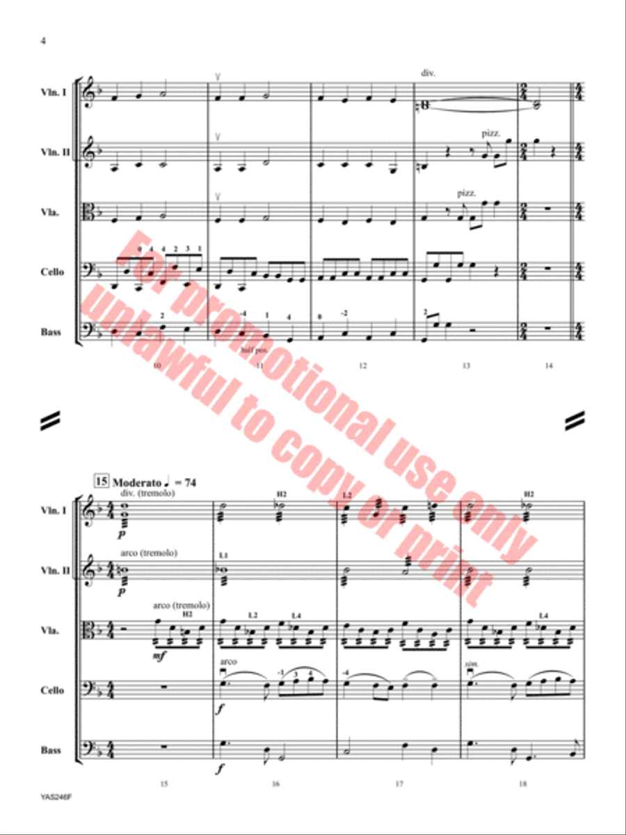 Russian Easter Overture Orchestra scores gallery preview page 5