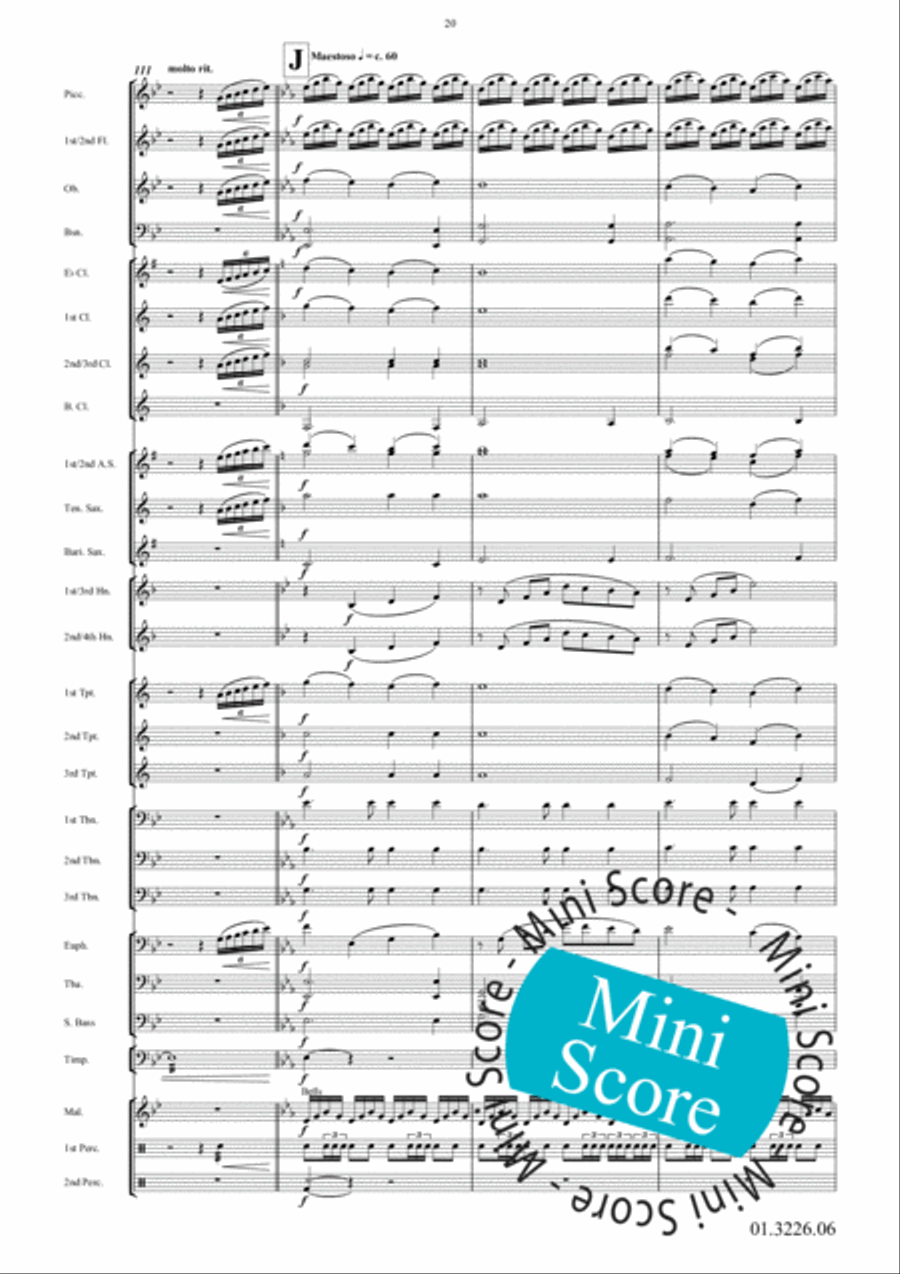 Nanga Parbat Concert Band scores gallery preview page 28