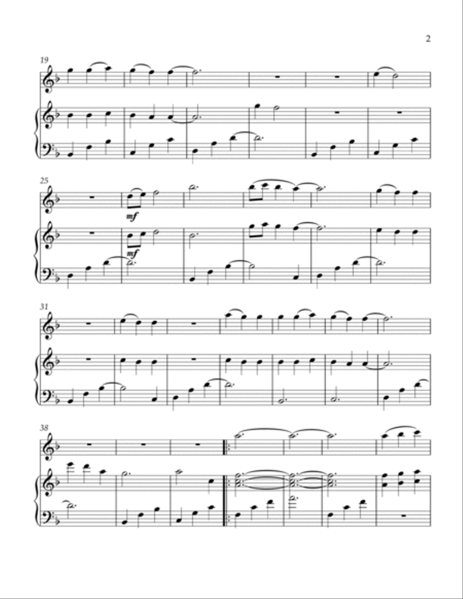 Say Something Flute scores gallery preview page 3
