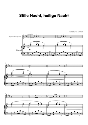 Franz Xaver Gruber - Stille Nacht, heilige Nacht (for Soprano Saxophone and Piano)