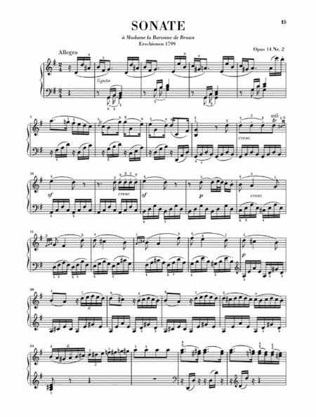 Piano Sonatas No. 9 in E Major Op. 14 and No. 10 in G Major Op. 14