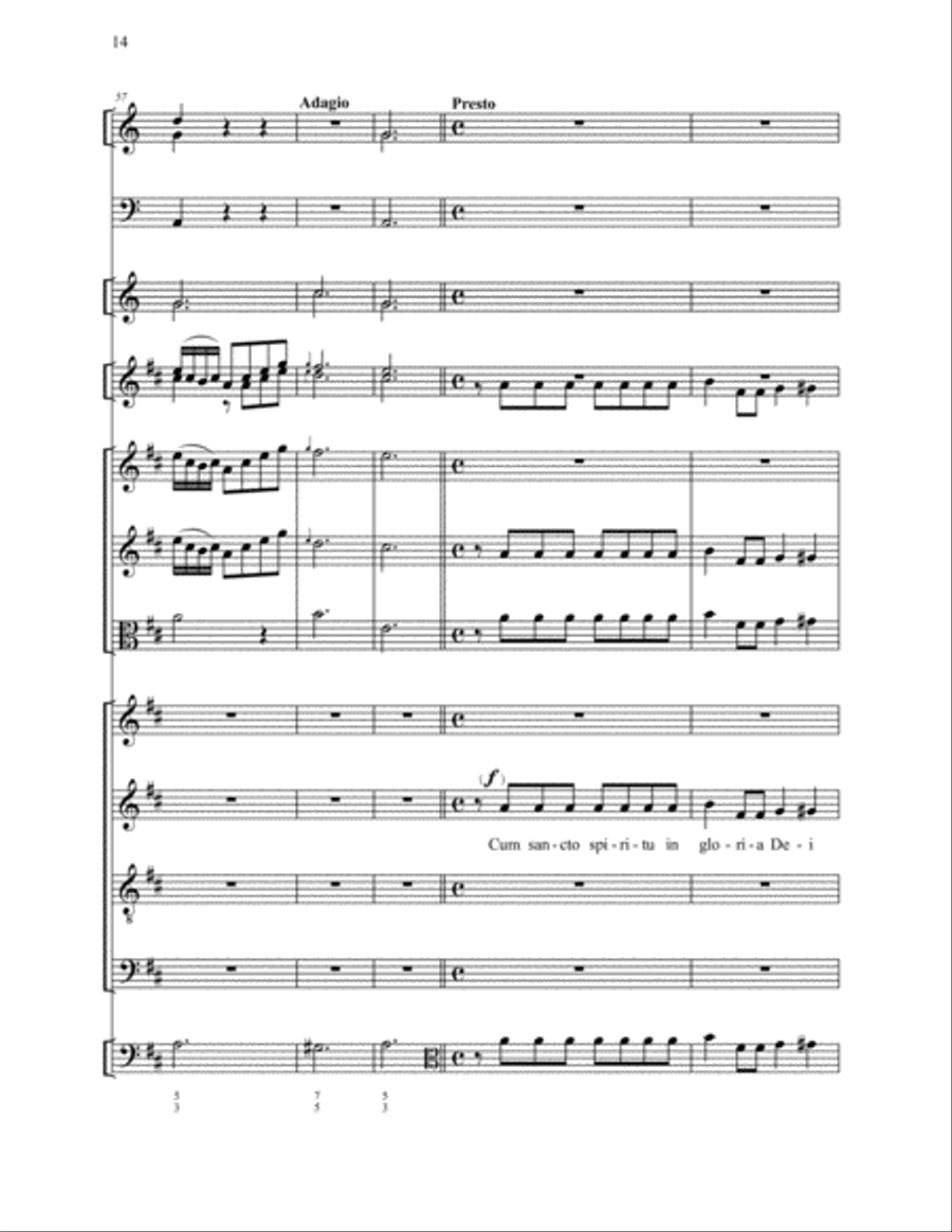 Quoniam Quoniam 4-Part scores gallery preview page 5
