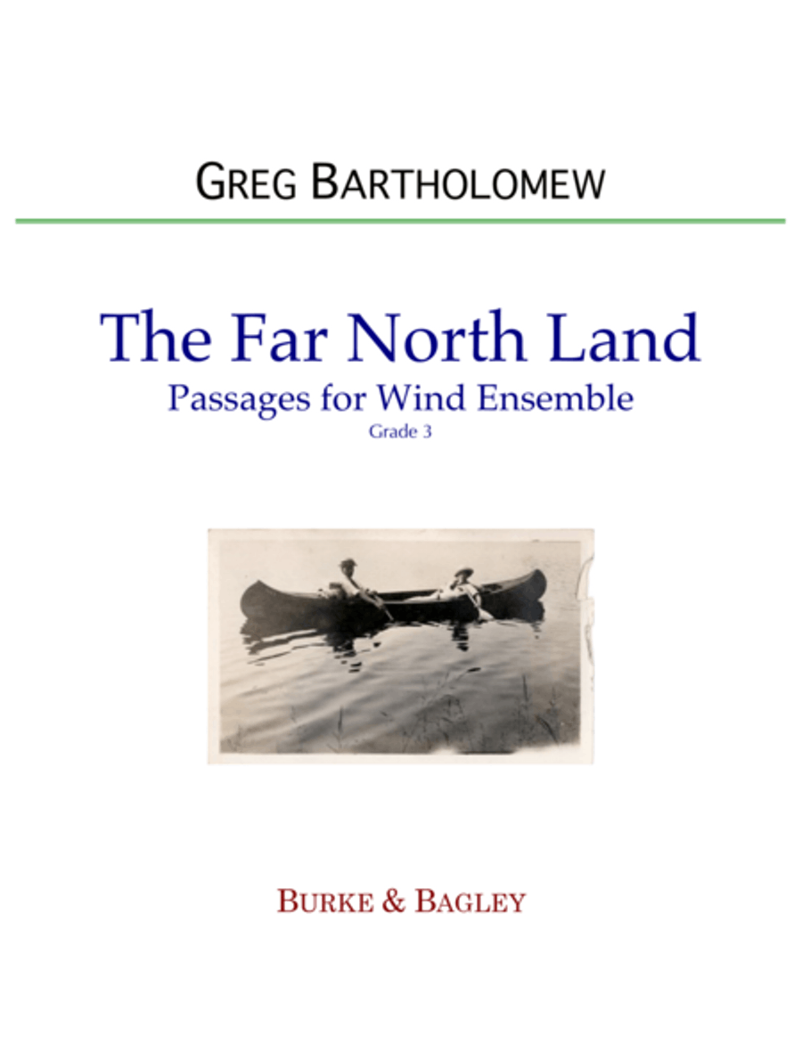 The Far North Land: Passages for Wind Ensemble Concert Band scores gallery preview page 1