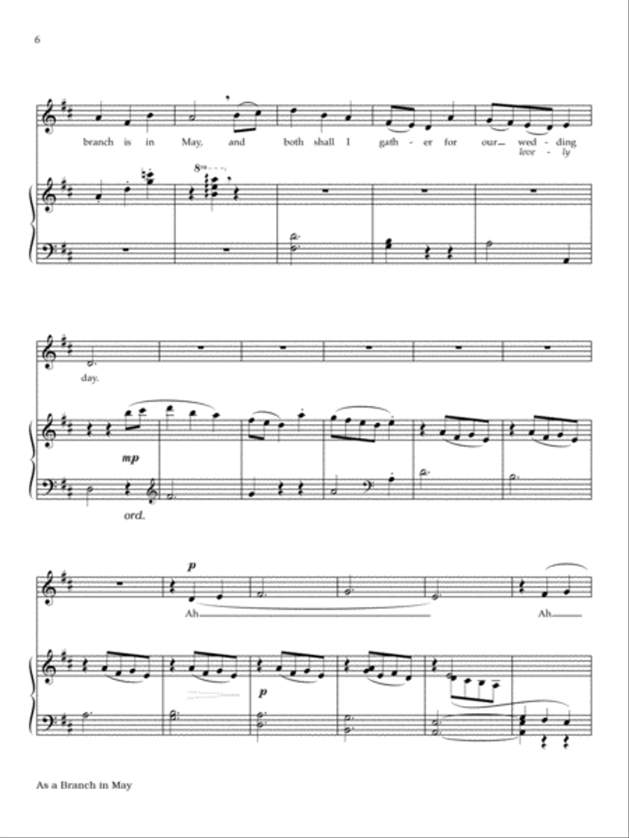 As a Branch in May Piano scores gallery preview page 4
