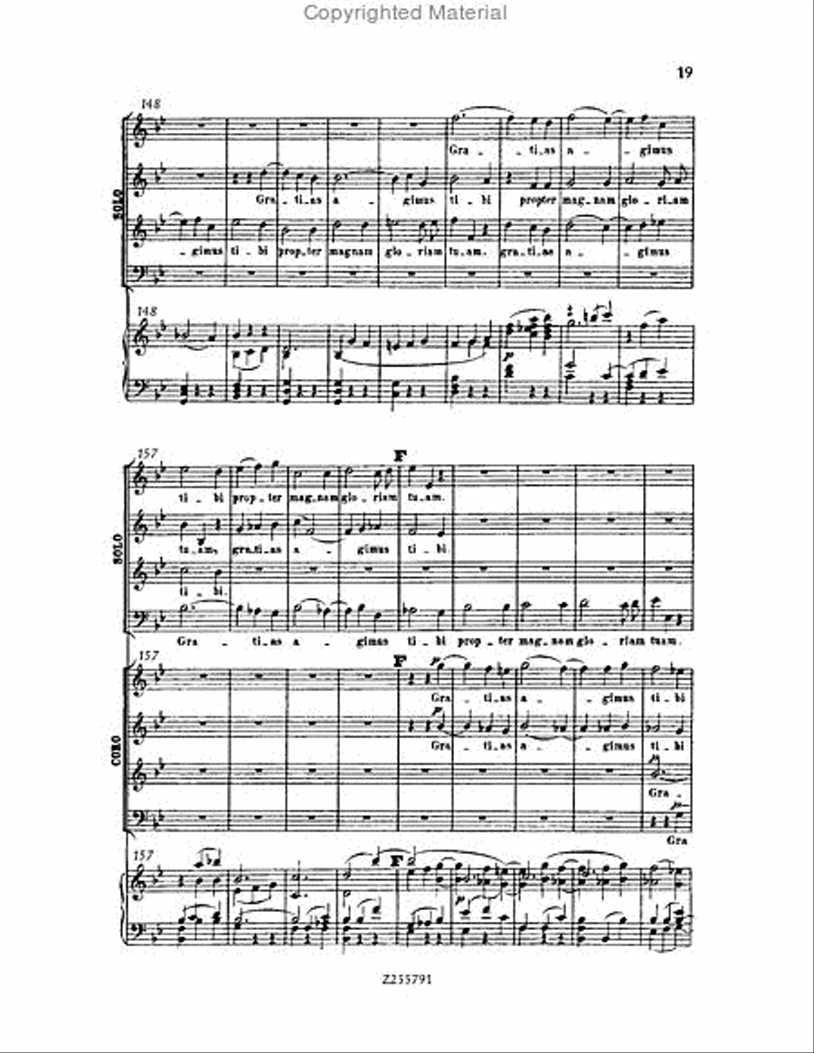 Missa Solemnis, Op.123 Choir scores gallery preview page 19