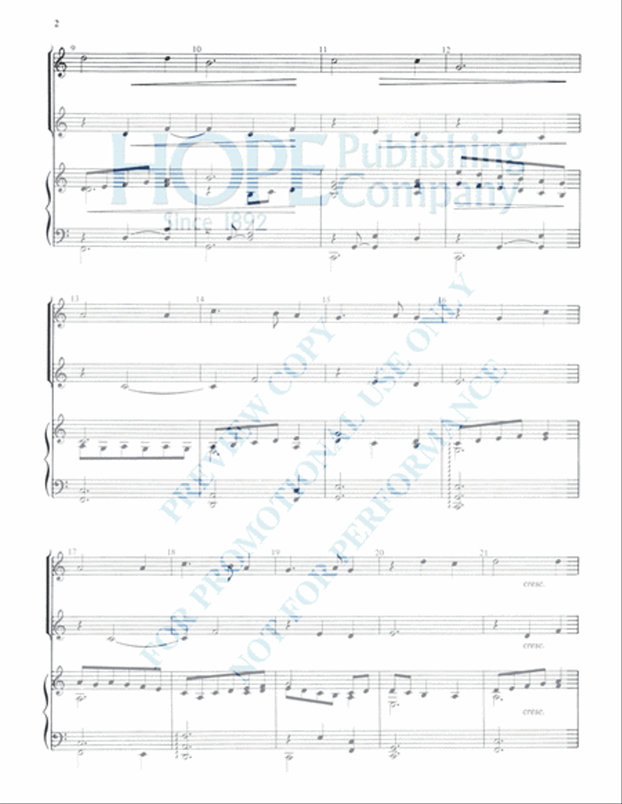 Five Duets for Christmas Percussion scores gallery preview page 4