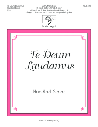 Book cover for Te Deum Laudamus - Handbell Score