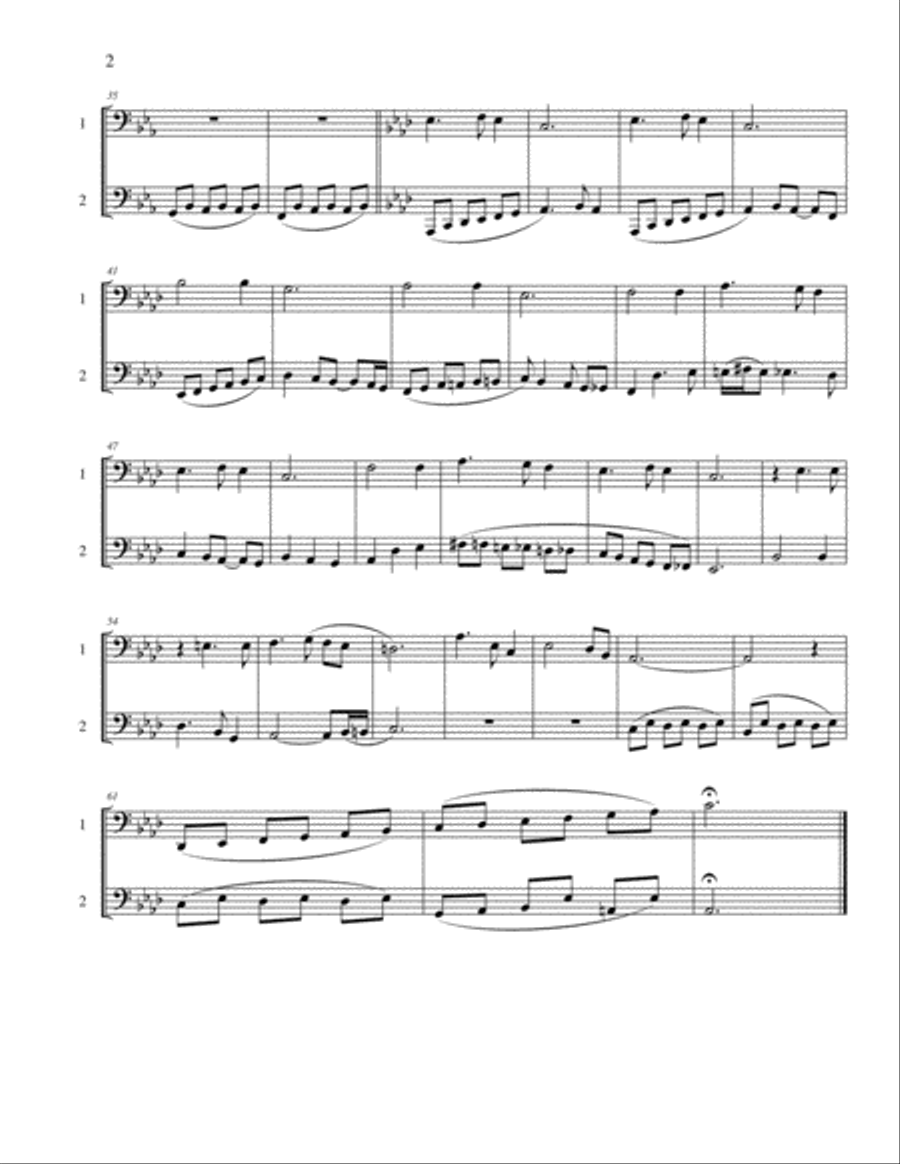 Christmas Duets for Tuba Christmas Duets for Tuba Brass Duet scores gallery preview page 5