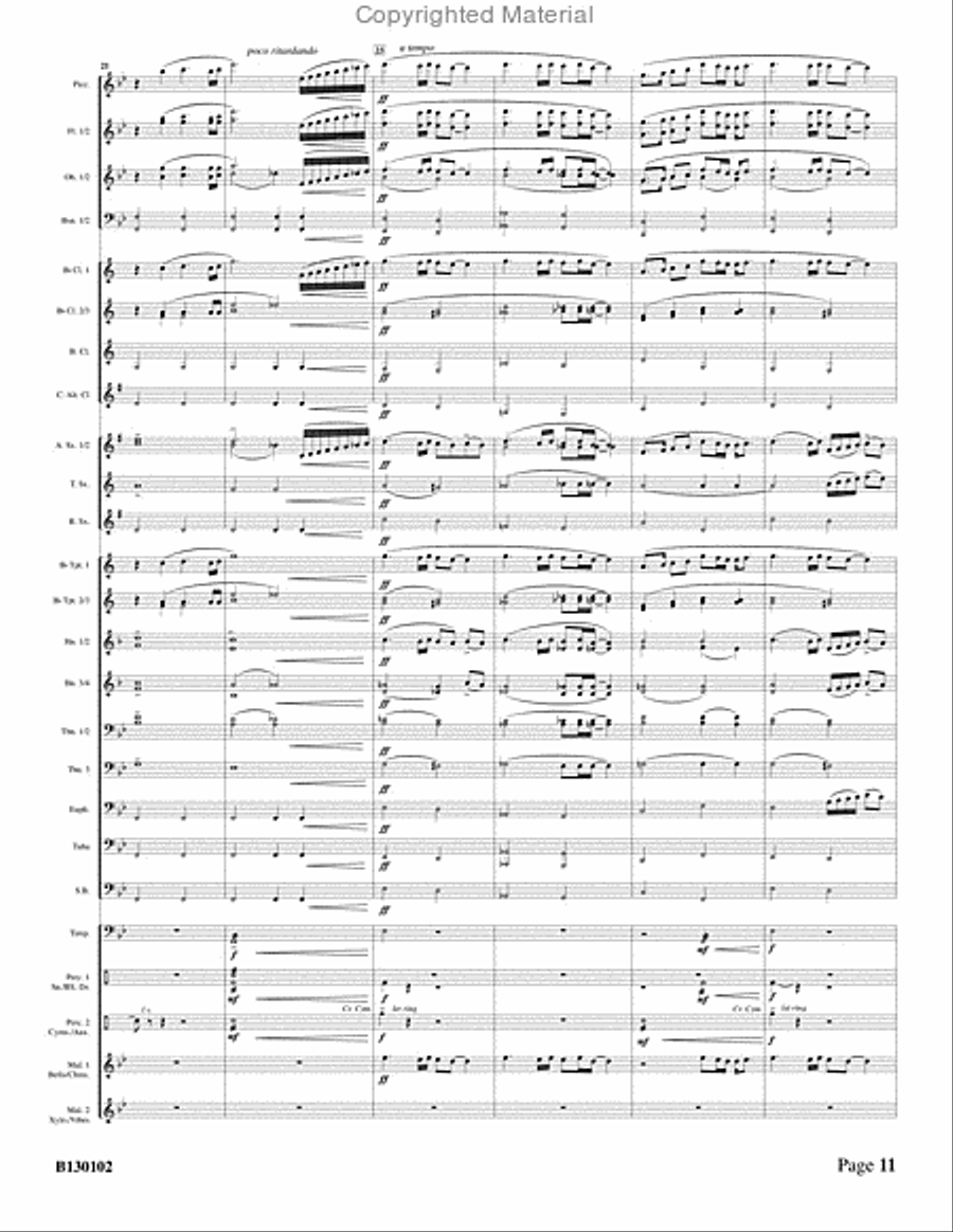 Gazebo Portraits Concert Band scores gallery preview page 14