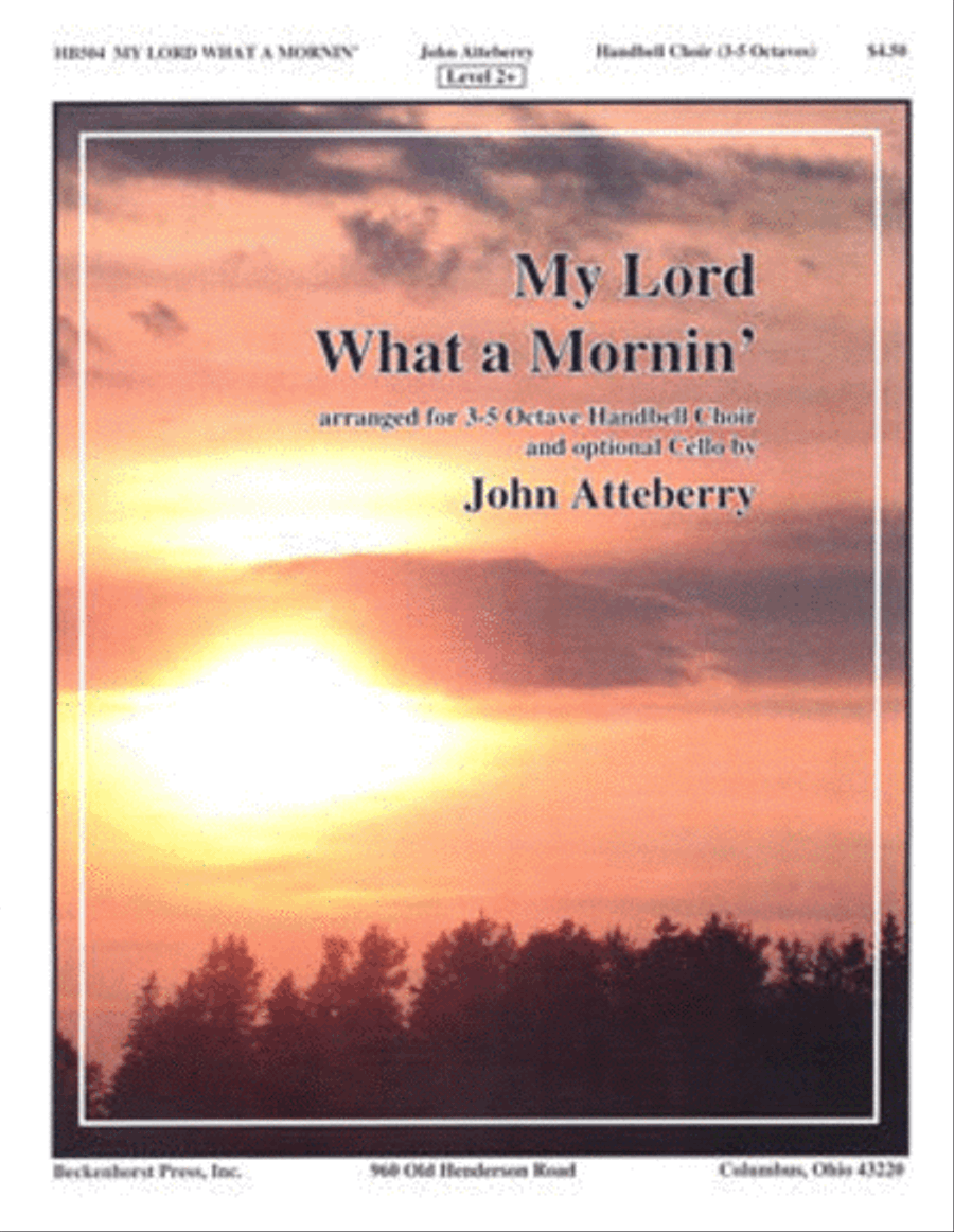 My Lord What a Mornin' - Atteberry 5-Octaves scores gallery preview page 1